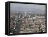 View over Mexico City Center, Mexico City, Mexico, North America-Wendy Connett-Framed Stretched Canvas