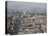 View over Mexico City Center, Mexico City, Mexico, North America-Wendy Connett-Stretched Canvas