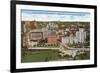 View over Milwaukee, Wisconsin-null-Framed Premium Giclee Print