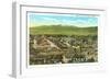 View over Missoula, Montana-null-Framed Art Print