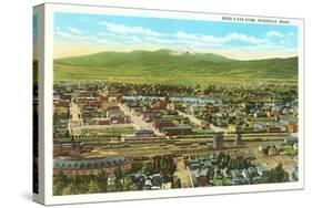 View over Missoula, Montana-null-Stretched Canvas