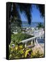 View over Montego Bay, Jamaica-Doug Pearson-Framed Stretched Canvas