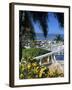 View over Montego Bay, Jamaica-Doug Pearson-Framed Photographic Print