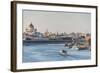 View over Moscow and the Moskva River (Moscow River) at Sunset, Russia, Europe-Michael Runkel-Framed Photographic Print