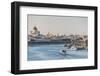 View over Moscow and the Moskva River (Moscow River) at Sunset, Russia, Europe-Michael Runkel-Framed Photographic Print