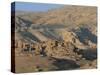 View Over Nabatean Tombs, Petra, Unesco World Heritage Site, Jordan, Middle East-Alison Wright-Stretched Canvas