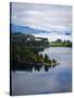 View over Nahuel Huapi Lake and Llao Llao Hotel Near Bariloche-Yadid Levy-Stretched Canvas