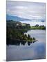 View over Nahuel Huapi Lake and Llao Llao Hotel Near Bariloche-Yadid Levy-Mounted Photographic Print