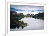 View over Nahuel Huapi Lake and Llao Llao Hotel Near Bariloche-Yadid Levy-Framed Photographic Print