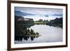 View over Nahuel Huapi Lake and Llao Llao Hotel Near Bariloche-Yadid Levy-Framed Photographic Print