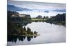 View over Nahuel Huapi Lake and Llao Llao Hotel Near Bariloche-Yadid Levy-Mounted Photographic Print