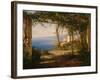 View over Napoli gulf, 1833 by Thomas Fearnley-Thomas Fearnley-Framed Giclee Print