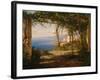 View over Napoli gulf, 1833 by Thomas Fearnley-Thomas Fearnley-Framed Giclee Print