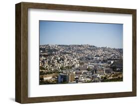 View over Nazareth, Galilee Region, Israel, Middle East-Yadid Levy-Framed Photographic Print
