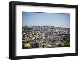 View over Nazareth, Galilee Region, Israel, Middle East-Yadid Levy-Framed Photographic Print