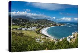 View over North Frigate Bay on St. Kitts-Michael Runkel-Stretched Canvas