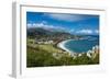 View over North Frigate Bay on St. Kitts-Michael Runkel-Framed Photographic Print
