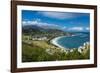 View over North Frigate Bay on St. Kitts-Michael Runkel-Framed Photographic Print