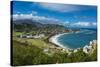 View over North Frigate Bay on St. Kitts-Michael Runkel-Stretched Canvas