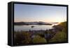 View over Oban Bay from Mccaig's Tower-Ruth Tomlinson-Framed Stretched Canvas