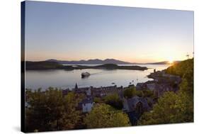 View over Oban Bay from Mccaig's Tower-Ruth Tomlinson-Stretched Canvas
