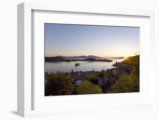 View over Oban Bay from Mccaig's Tower-Ruth Tomlinson-Framed Photographic Print