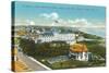 View over Ocean House, Watch Hill, Rhode Island-null-Stretched Canvas