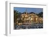 View over Old Town and Port-Stuart Black-Framed Photographic Print