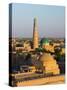 View over Old Town of Khiva, Uzbekistan-Michele Falzone-Stretched Canvas