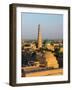 View over Old Town of Khiva, Uzbekistan-Michele Falzone-Framed Photographic Print