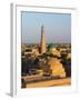 View over Old Town of Khiva, Uzbekistan-Michele Falzone-Framed Photographic Print