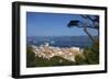 View over Old Town, Saint-Tropez, Var, Provence-Alpes-Cote D'Azur, France, Mediterranean, Europe-Stuart Black-Framed Photographic Print