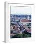 View Over Old Town, Unesco World Heritage Site, from Castle at Gedminas Hill, Vilnius, Lithuania-Yadid Levy-Framed Photographic Print