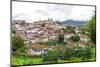 View over Ouro Preto, UNESCO World Heritage Site, Minas Gerais, Brazil, South America-Gabrielle and Michel Therin-Weise-Mounted Photographic Print