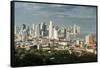 View over Panama City from El Ancon, Panama, Central America-Michael Runkel-Framed Stretched Canvas