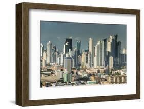 View over Panama City from El Ancon, Panama, Central America-Michael Runkel-Framed Photographic Print
