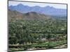 View Over Paradise Valley from the Slopes of Camelback Mountain, Phoenix, Arizona, USA-Ruth Tomlinson-Mounted Photographic Print