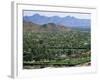 View Over Paradise Valley from the Slopes of Camelback Mountain, Phoenix, Arizona, USA-Ruth Tomlinson-Framed Photographic Print