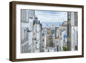 View Over Paris From 'La Butte'-Cora Niele-Framed Giclee Print