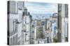 View Over Paris From 'La Butte'-Cora Niele-Stretched Canvas