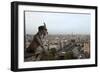 View over Paris from Notre Dame Cathedral-null-Framed Giclee Print