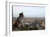 View over Paris from Notre Dame Cathedral-null-Framed Giclee Print