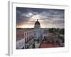 View Over Parque Jose Marti at Sunset From the Roof of the Hotel La Union, Cienfuegos, Cuba-Lee Frost-Framed Photographic Print