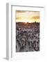 View over People in the Place Djemaa El Fna at Sunset, Marrakech, Morocco, North Africa, Africa-Matthew Williams-Ellis-Framed Photographic Print