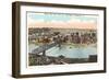 View over Pittsburgh, Pennsylvania-null-Framed Art Print