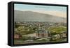View over Pocatello, Idaho-null-Framed Stretched Canvas