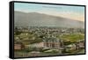 View over Pocatello, Idaho-null-Framed Stretched Canvas