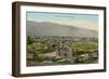 View over Pocatello, Idaho-null-Framed Art Print