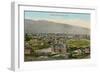 View over Pocatello, Idaho-null-Framed Art Print