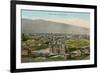 View over Pocatello, Idaho-null-Framed Premium Giclee Print